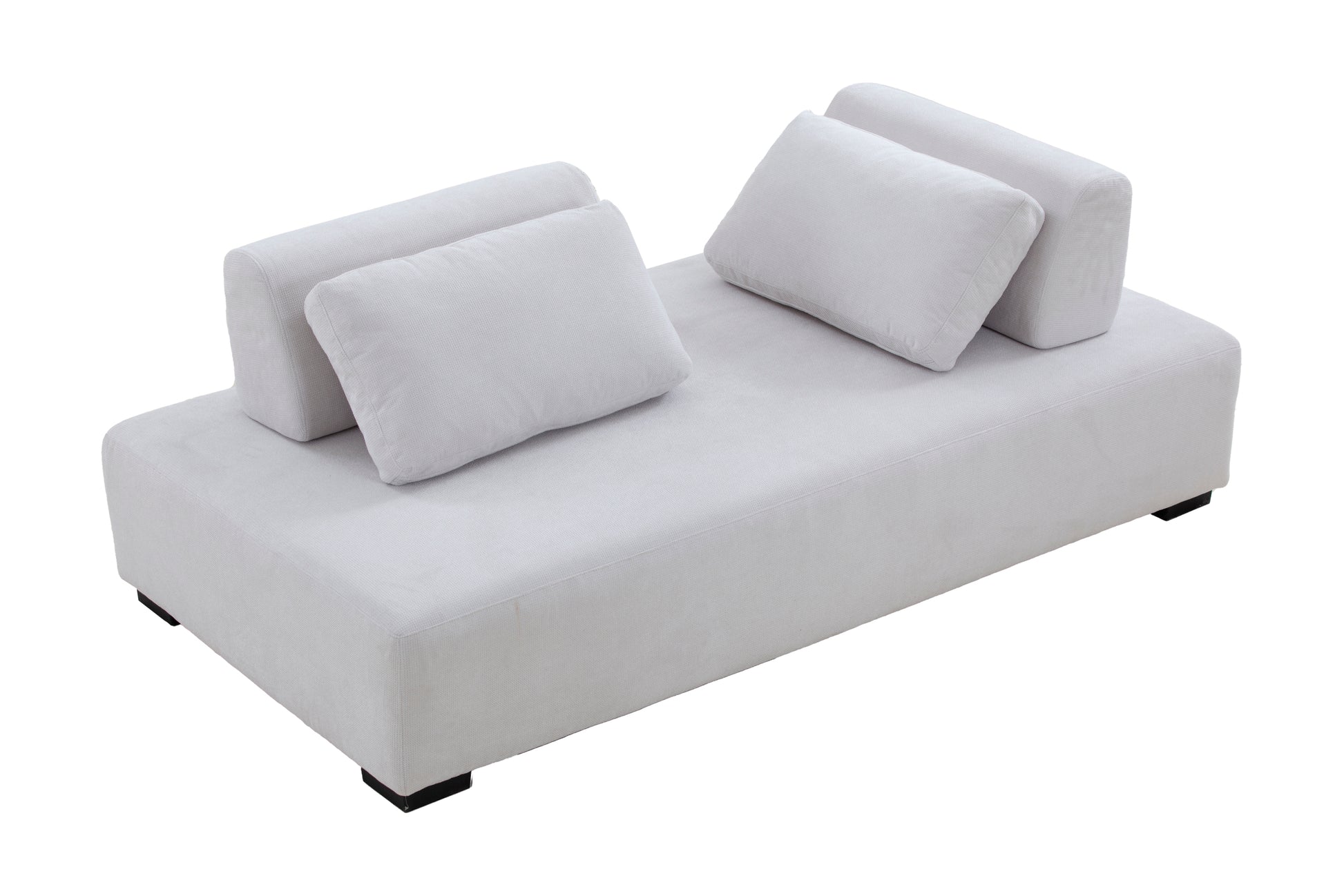 Morden Sofa Minimalist Modular Sofa Sofadaybed Ideal For Living, Family, Bedroom, And Guest Spaces Beige Beige Upholstered