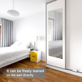 Full Length Mirror, Floor Mirror With Stand,Wall Mounted Dressing Mirrorbedroom Mirror With Aluminium Frame 65