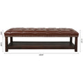 Bedroom End Of Bed Bench Tufted Upholstered End Of Bed Bench End Of Bed Entrance Shoe Bench, 60