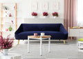 Baylee Sofa Midnight Blue Navy Blue Upholstered