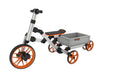 Kidrock Buildable Kit 20 In 1 Kids Go Kart Set, Suitable For 1 To 8 Years Old, Two Wheel Bike, Three Wheel Bike, Go Kart, Sit Stand Scooter, Etc. Christmas Plus A Snow Upgrade Package . Orange Abs Rubber Steel Q235