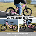 Mountain Bike For Girls And Boys Mountain 20 Inch Shimano 7 Speed Bike Cycling Blue Garden & Outdoor Aluminium Alloy