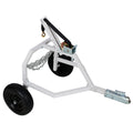 Atv Log Skidding Arch 1000 Lb. Capacity,16.5In Penumatic Tire Blue Metal