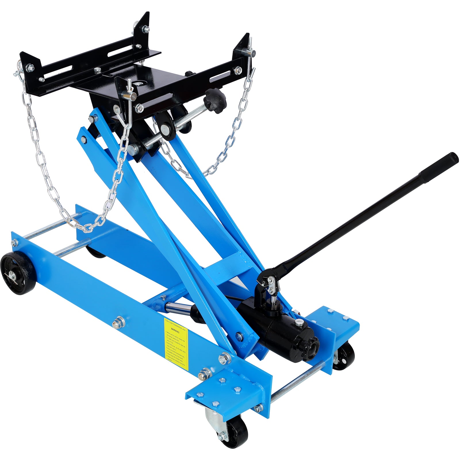 Hydraulic Transmission Service Jack,Flloor Jack 1 Ton Capacity 2200Lb,Low Profile Blue Steel