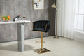 Coolmore Vintage Bar Stools With Back And Footrest Counter Height Dining Chairs 2Pc Set Black Metal
