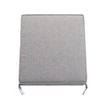 3 Pieces Outdoor Swivel Rocker Patio Chairs, 360 Degree Rocking Patio Conversation Set With Thickened Cushions And Glass Coffee Table For Backyard, Grey Grey Steel
