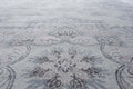 Calanthe Gray, Blush, Blue, Ivory Viscose Area Rug 8X10 Ivory Viscose