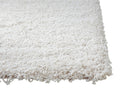 Shag White Area Rug 8X10 White Olefin