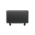 Modern Smart Side Table With Built In Fridge, Wireless Charging, Temperature Control, Power Socket, Usb Ports, Outlet Protection, Induction Light, Black Black Built In Outlets Or Usb Standing Desk Converter Primary Living Space Luxury,Modern Freestanding