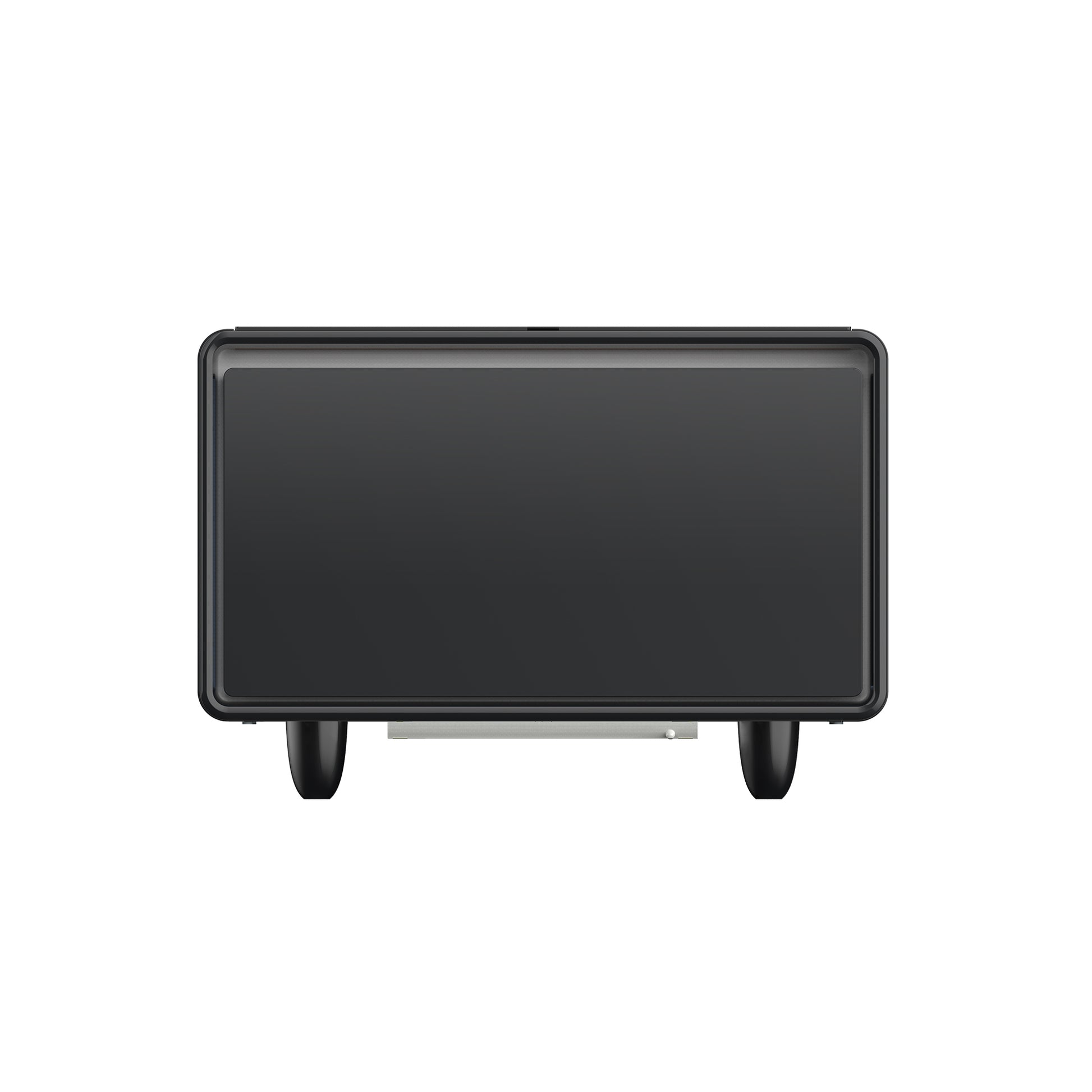 Modern Smart Side Table With Built In Fridge, Wireless Charging, Temperature Control, Power Socket, Usb Ports, Outlet Protection, Induction Light, Black Black Built In Outlets Or Usb Standing Desk Converter Primary Living Space Luxury,Modern Freestanding