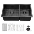 Double Bowl 60 40 Undermount Sink 33