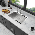 33X22 Inch Kitchen Sink Drop In 18 Gauge Stainless Steel 33