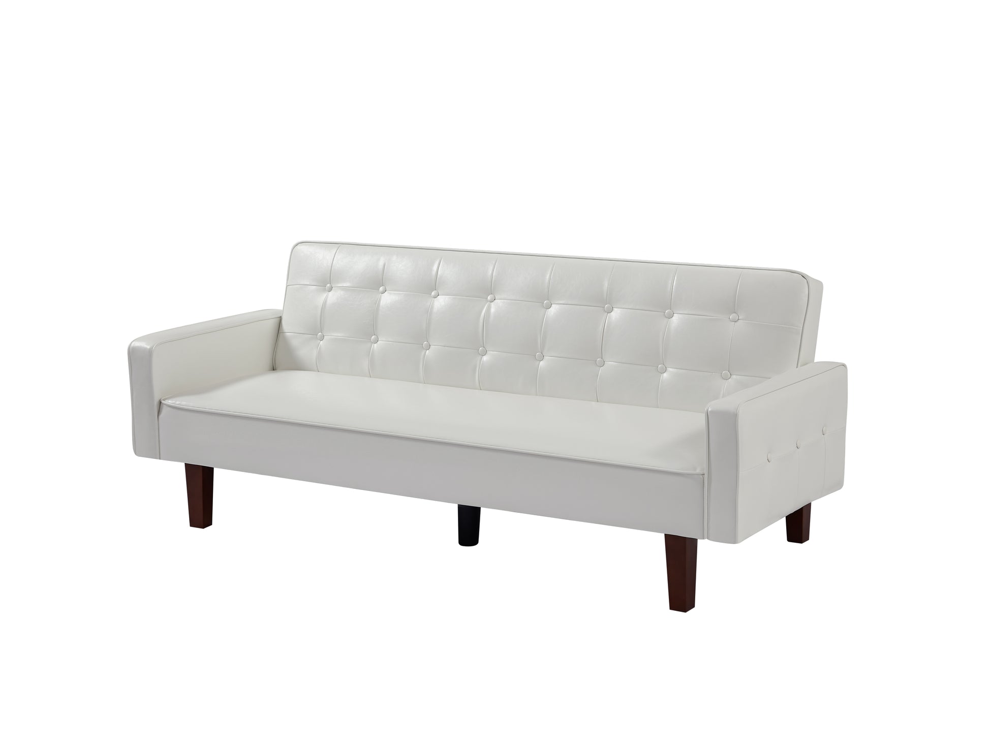 Jh6003 Sofa & Sofa Bed White Pu White Pu