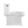 One Piece Toilet White Ceramic