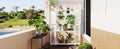 62Inch Height Wood Large Greenhouse Balcony Portable Cold Frame With Wheels And Adjustable Shelves For Outdoor Indoor Use, White White Garden & Outdoor Casual Wood Solid Wood