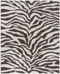 Tabora Brown And Gray Viscose Area Rug 5X8 Brown Viscose