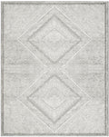 Benzara Gray Viscose Area Rug 5X8 Gray Viscose