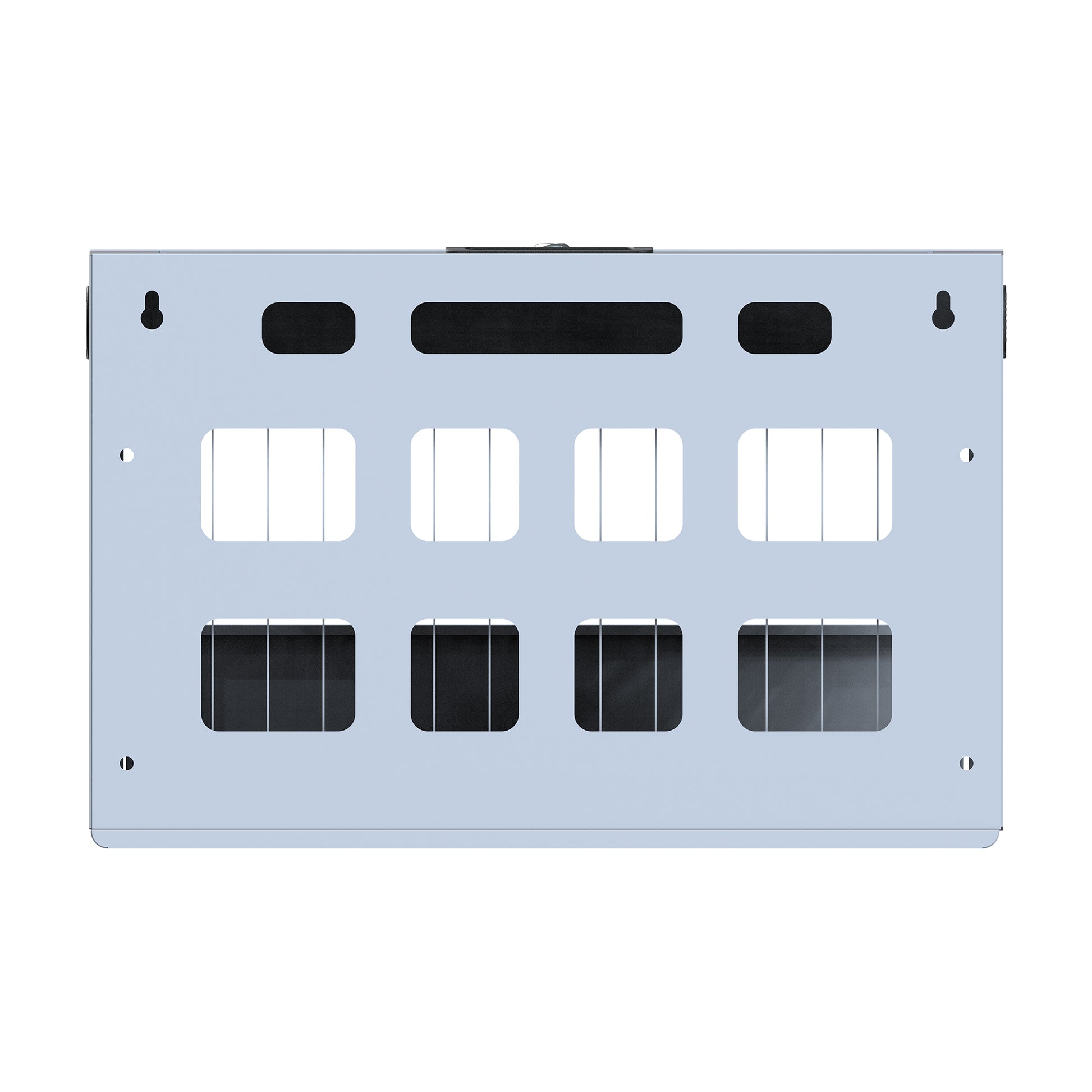 16 Bay Charging Cabinet For Laptop,Chromebook, Locking Charging Station White White Steel