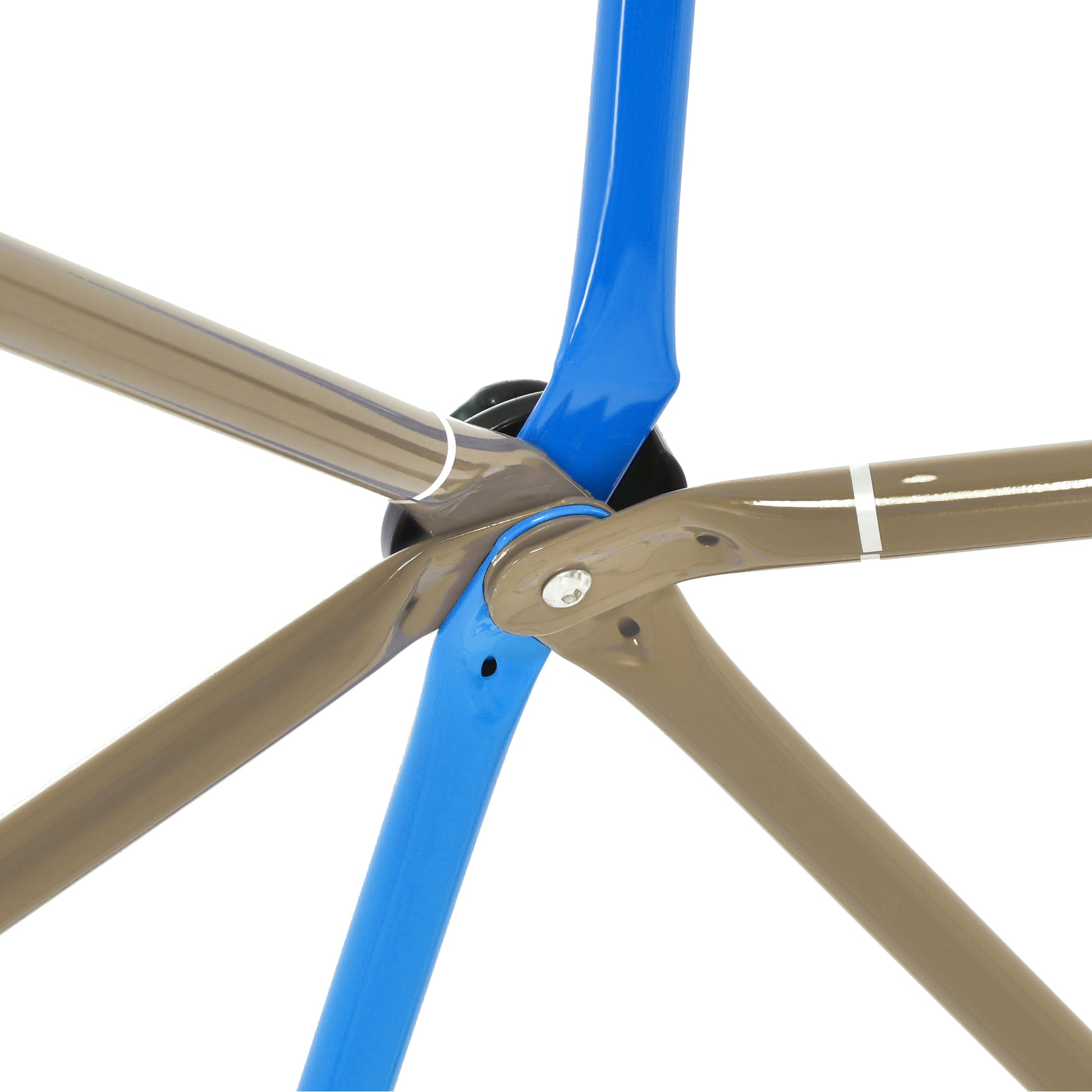 Kids Climbing Dome Tower 12 Ft Jungle Gym Geometric Playground Dome Climber Monkey Bars Play Center, Rust & Uv Resistant Steel Supporting 1000 Lbs Coffee Metal