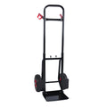 Heavy Duty Manual Truck With Double Handles 330 Lb Steel Trolley For Moving Heavy Platform Truck With 10 