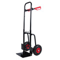 Heavy Duty Manual Truck With Double Handles 330 Lb Steel Trolley For Moving Heavy Platform Truck With 10 