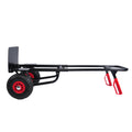 Heavy Duty Manual Truck With Double Handles 330 Lb Steel Trolley For Moving Heavy Platform Truck With 10 