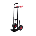 Heavy Duty Manual Truck With Double Handles 330 Lb Steel Trolley For Moving Heavy Platform Truck With 10 