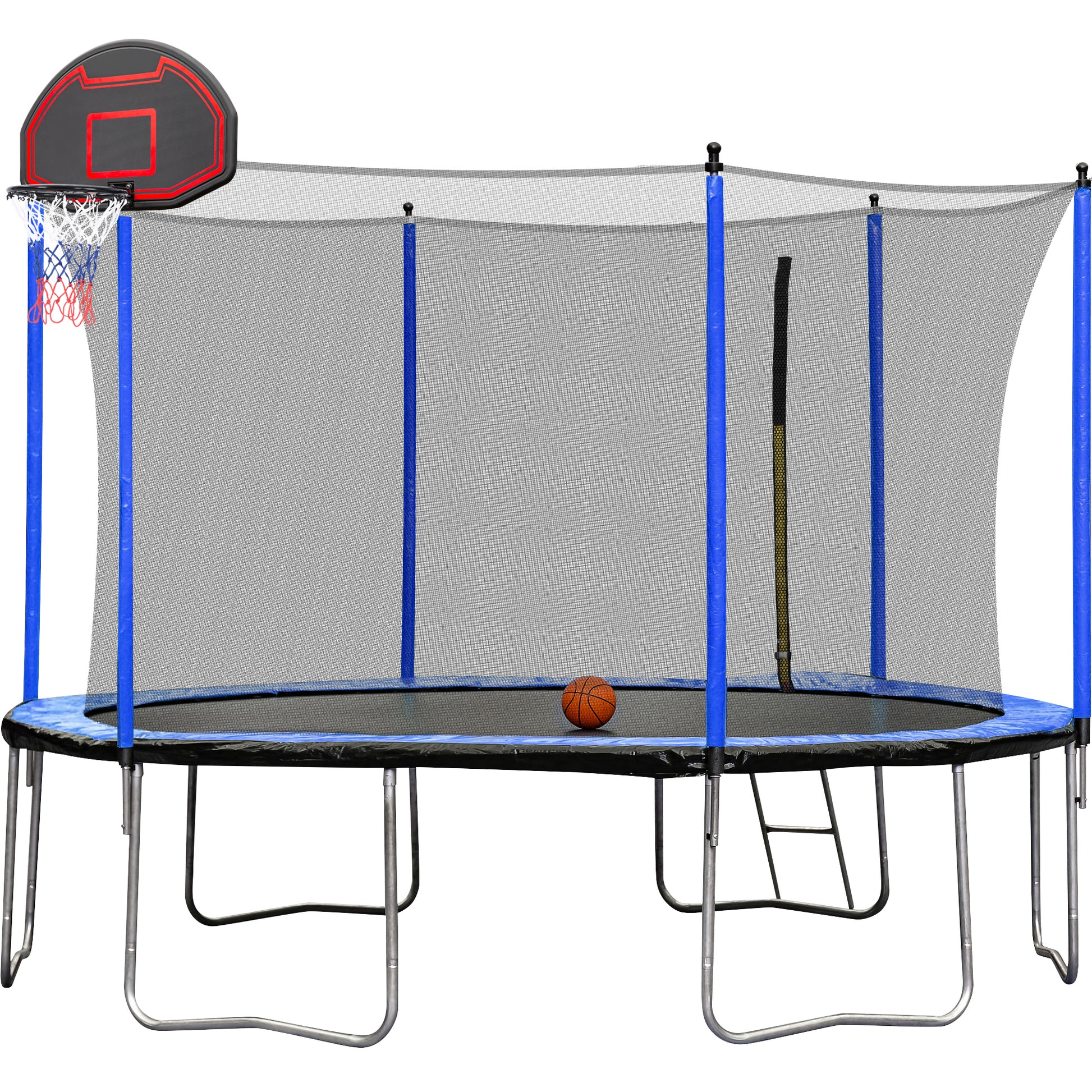 12Ft Blue Trampoline 2023 Blue Steel