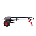 Heavy Duty Manual Truck With Double Handles 330 Lb Steel Trolley For Moving Heavy Platform Truck With 10 