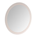 24 Inch Switch Held Memory Led Mirror, Wall Mounted Vanity Mirrors, Bathroom Anti Fog Mirror, Dimmable Bathroom Mirror Silver Glass