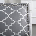 Accent Chairs For Living Room Grey Mix Fabric