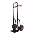 Heavy Duty Manual Truck With Double Handles 330 Lb Steel Trolley For Moving Heavy Platform Truck With 10 