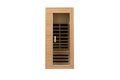 Hemlock One Person Far Infrared Roof Embedded Indoor Sauna Room Natural Metal & Wood