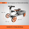 Kidrock Buildable Kit 20 In 1 Kids Balance Bike No Pedal Toy For 1 To 6 Years Construction Construction Kit Kids Sit Stand Scooter Most Popular M Kit Non Electric Silver Aluminum