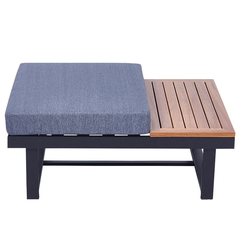 Combination Sofa Gray Foam Aluminium Alloy