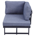 Combination Sofa Gray Foam Aluminium Alloy