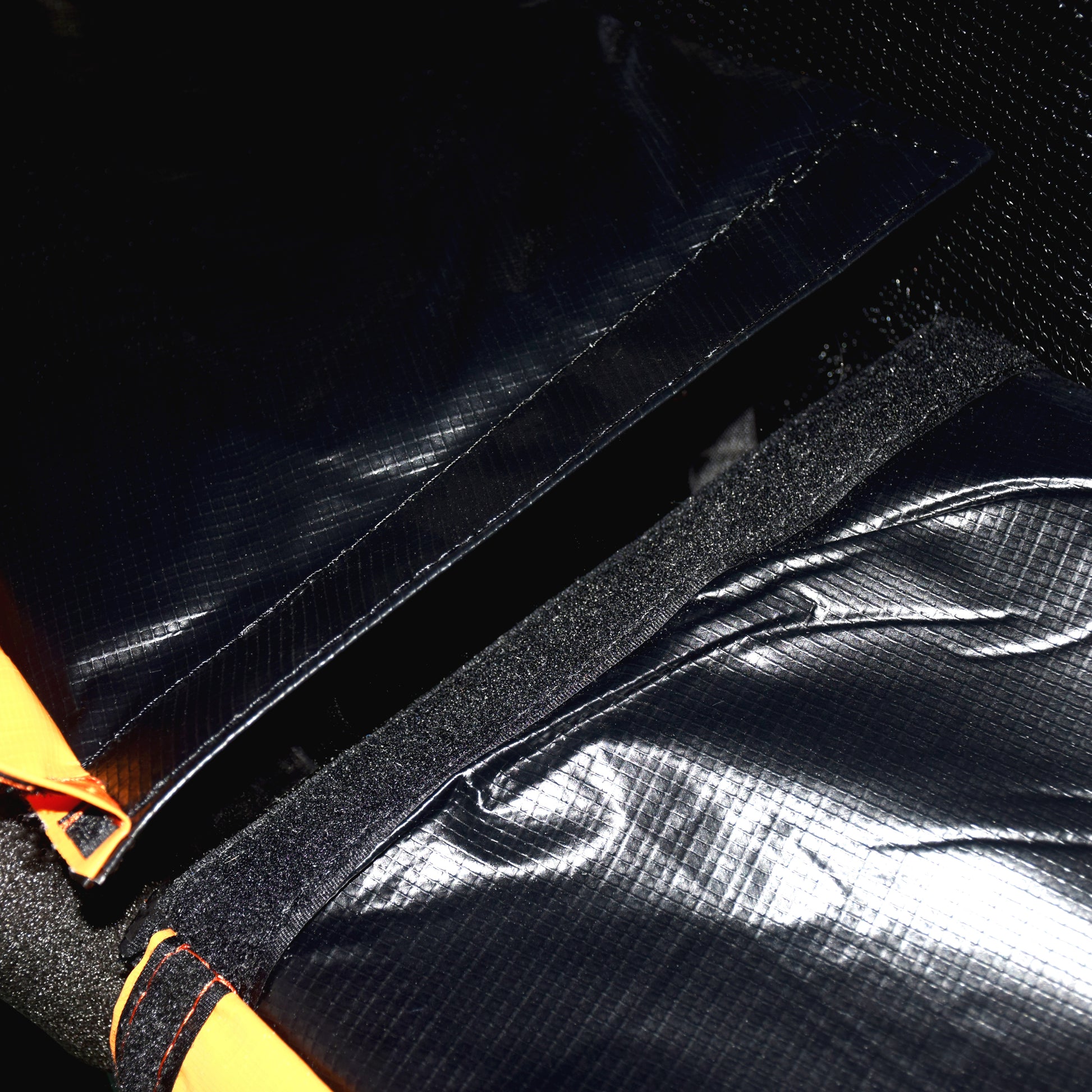 12Ft Outdoor Big Trampoline With Inner Safety Enclosure Net, Ladder, Pvc Spring Cover Padding, For Kids, Black&Orange Color Orange Metal