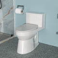 Ceramic One Piece Toilet,Single Flush With Soft Clsoing Seat White Ceramic