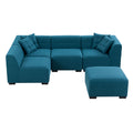 Sectional Sofa With Removable Ottoman Green Green Fabric