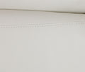 Top Grain Italian Leather Chair White Foam Leather