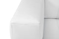 Top Grain Italian Leather Chair White Foam Leather