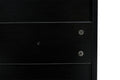 Shoe Cabinetshoe Storage Shelves, Black Black Mdf