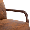 Coolmore Rocking Chair With Ottoman, Mid Century Modern Upholstered Fabric Rocking Armchair, Rocking Chair Nursery With Thick Padded Cushion, High Backrest Accent Glider Rocker Chair For Living Room Coffee Solid Wood