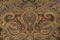 Formal Traditional Dining Chairs 2Pc Set Dark Cherry Finish With Gold Tipping Jacquard Fabric Upholstered Extravagant Carving Dining Room Furniture Cherry Dining Room European,Traditional Side Chair Wood