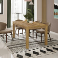Albany 63 Inches Solid Wood Dining Table For 6, Small Kitchen Table, Dinner Table, Breakfast Table Walnut Solid Wood