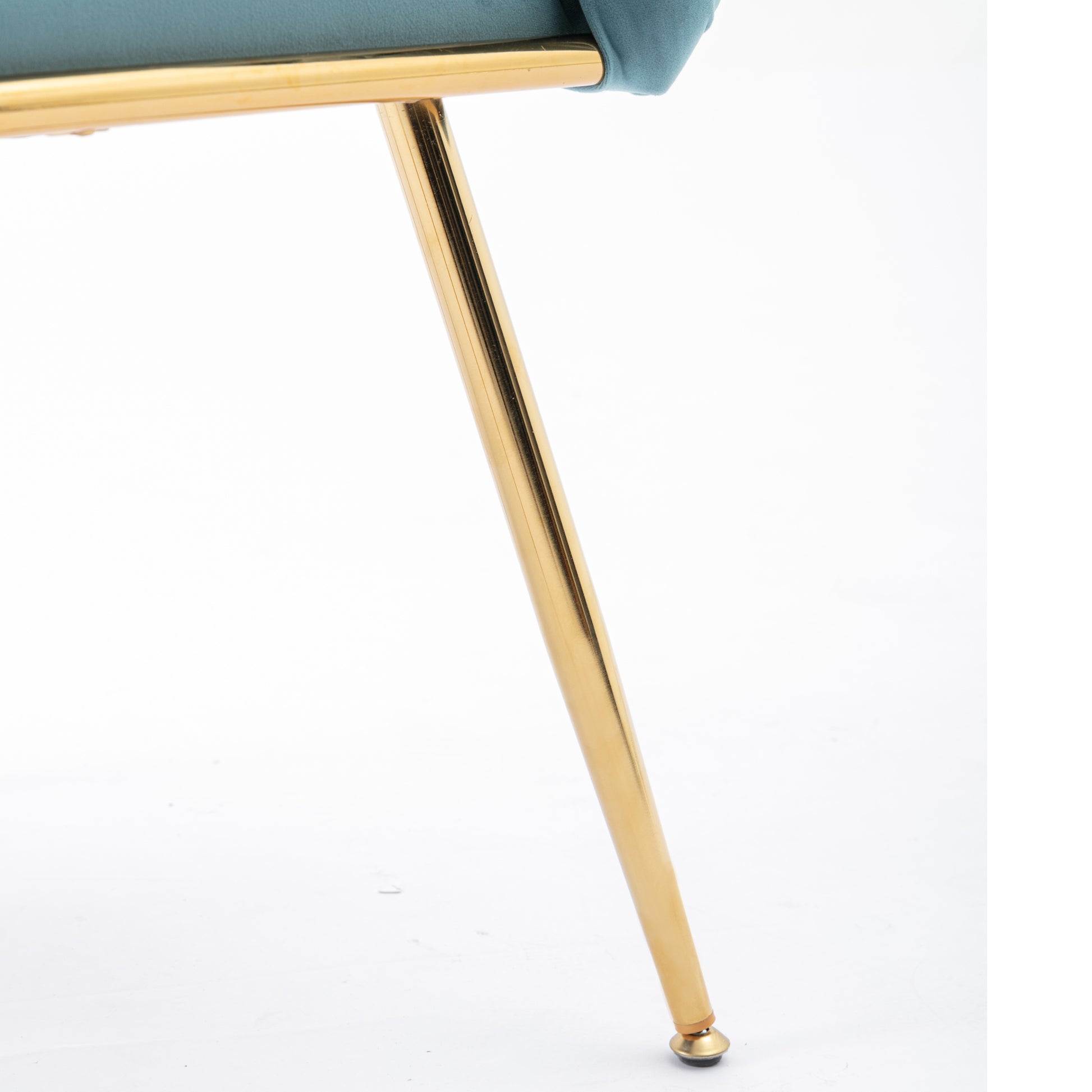 Luxury Modern Simple Leisure Velvet Single Sofa Chair Bedroom Lazy Person Household Dresser Stool Manicure Table Back Chair Blue Blue Velvet