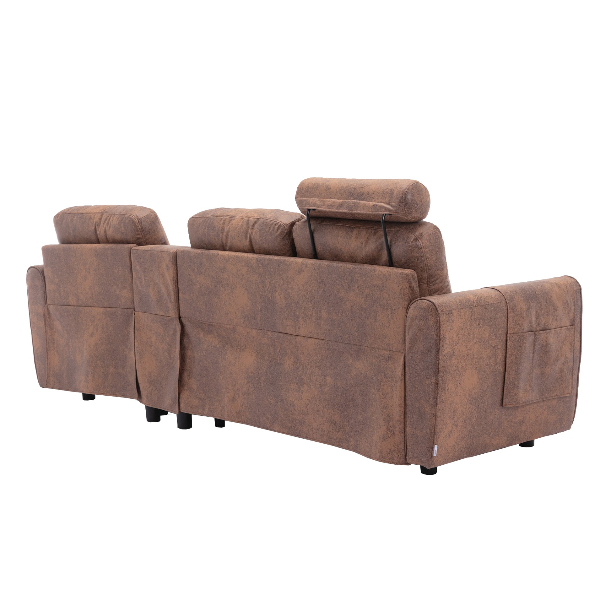 United We Win Storage Sofa Living Room Sofa Cozy Sectional Sofa Coffee Polyester