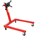 Engine Stand,Vehicle Engine Block Stand,Steel Ratating Head 1250Lbs Red Steel