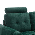 United We Win Storage Sofa Living Room Sofa Cozy Sectional Sofa Emerald Polyester