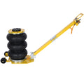 3T Triple Bag Air Jack ,Pneumatic Jack 3 Bag ,Lifting 16In Capacity 6600Lbs,Easy Collapsing Terrain,Yellow Color Yellow Steel